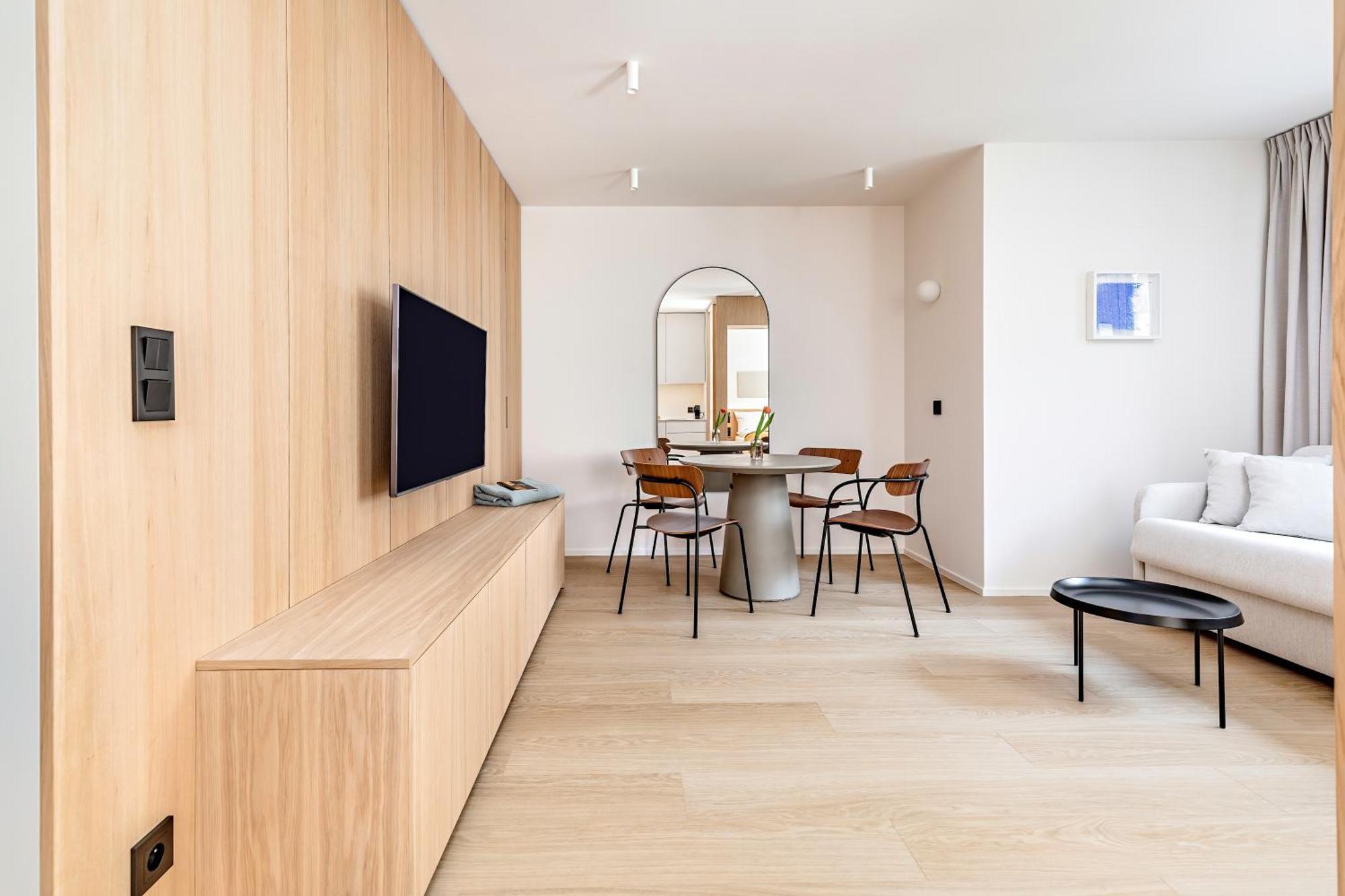 Apartamenty Z Widokiem Na Morze I Dziedziniec Balticon Morska 6 コウォブジェク 部屋 写真