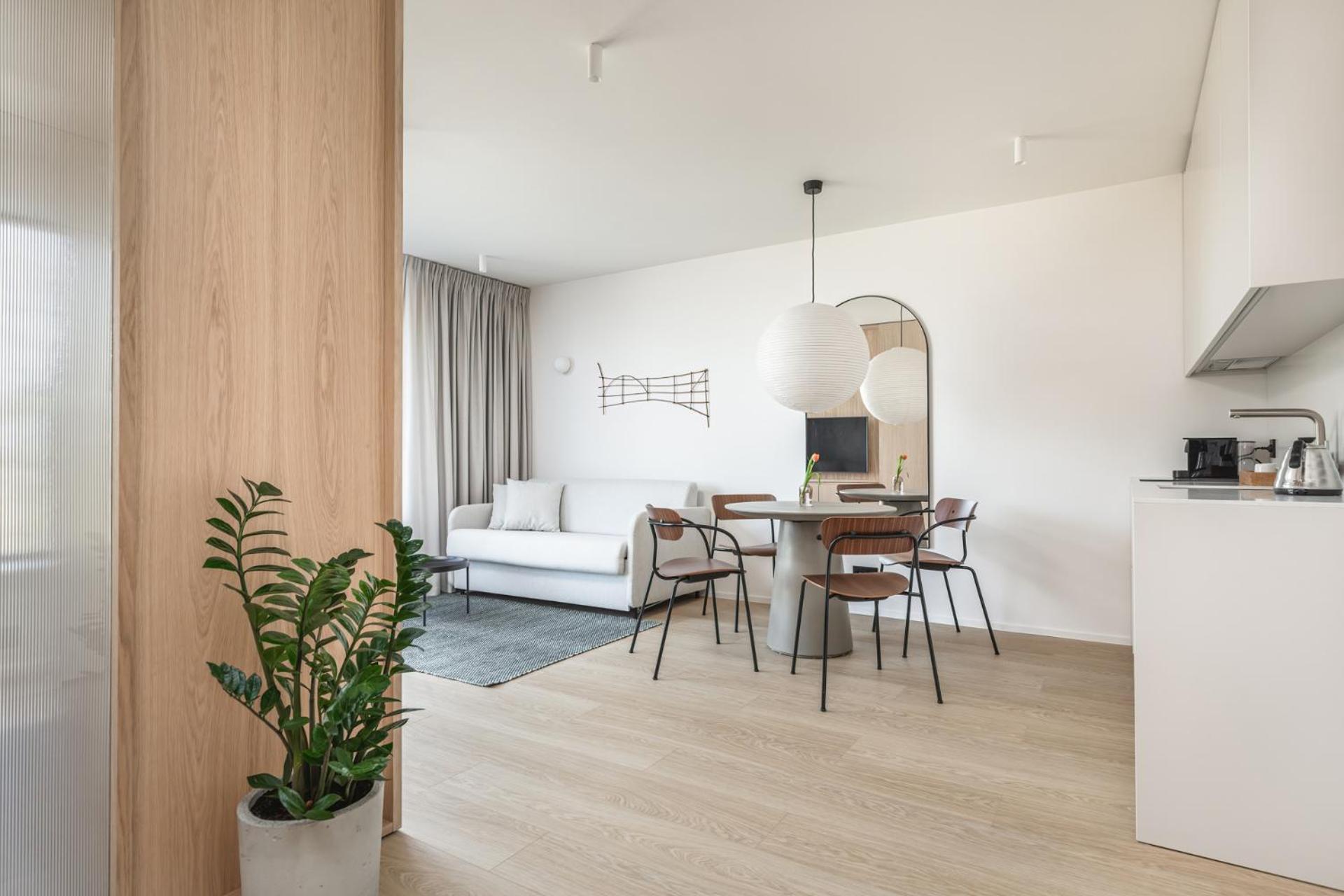 Apartamenty Z Widokiem Na Morze I Dziedziniec Balticon Morska 6 コウォブジェク 部屋 写真