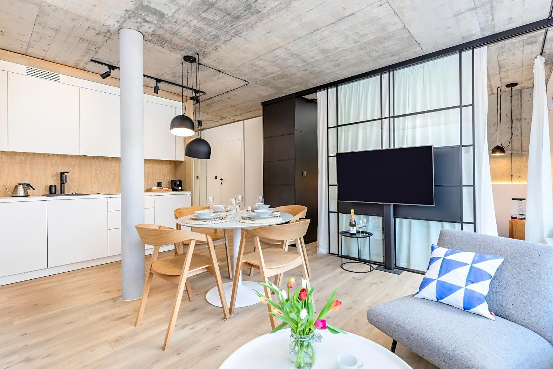 Apartamenty Z Widokiem Na Morze I Dziedziniec Balticon Morska 6 コウォブジェク 部屋 写真