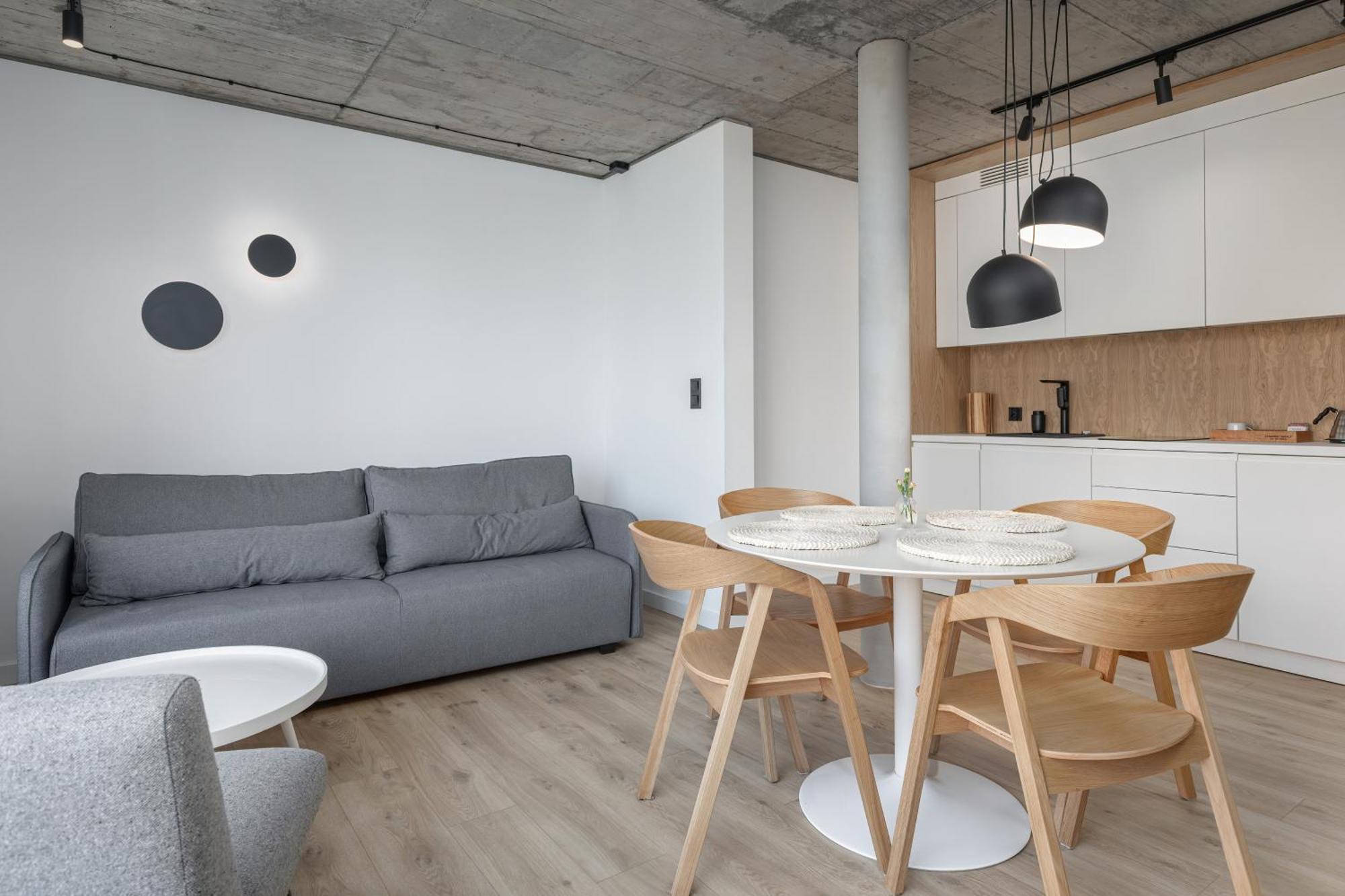 Apartamenty Z Widokiem Na Morze I Dziedziniec Balticon Morska 6 コウォブジェク 部屋 写真